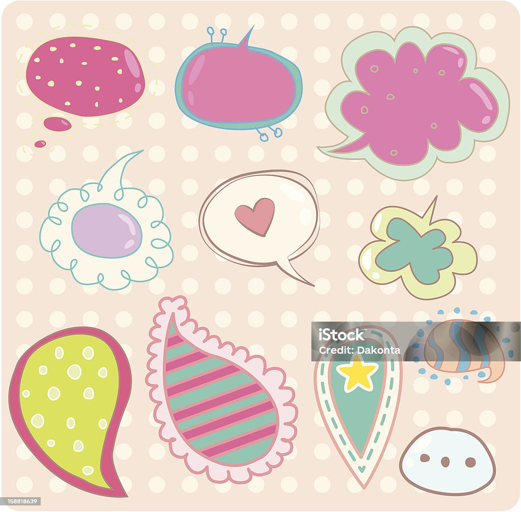 Note Cloud Design Note Clouds Stock Illustration - Download Image Now - Beauty, Bubble ...