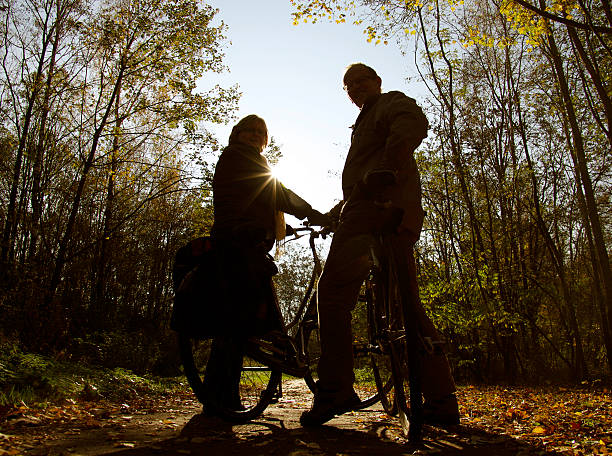 istock Silhouette of a happy couple 158820439