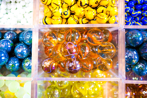 Little crystal balls for decoration
