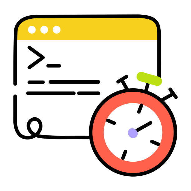Run Time Graph Icon 100+ Runtime Icon Stock Illustrations, Royalty-Free Vector Graphics ...