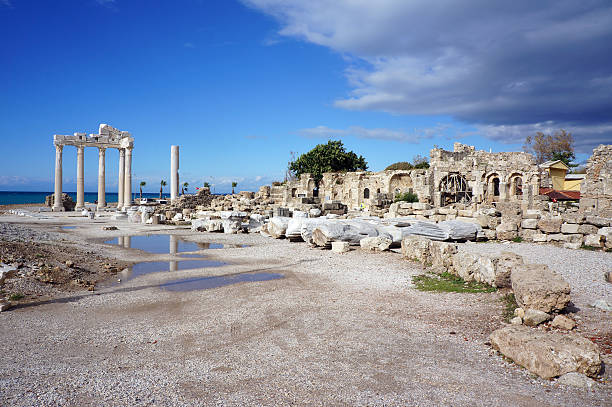 Apollon Temple in Side - Antalya - Turkey