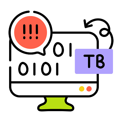 Binary Software Stock Illustration - Download Image Now - Binary Code ...
