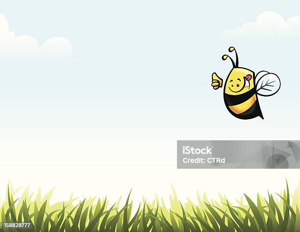 Thumbs Up Pszczół - Stockowe grafiki wektorowe i więcej obrazów Pszczoła - Pszczoła, Czarny kolor, Fajny