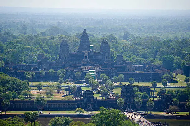Photo of Bird view of Angkor Wat