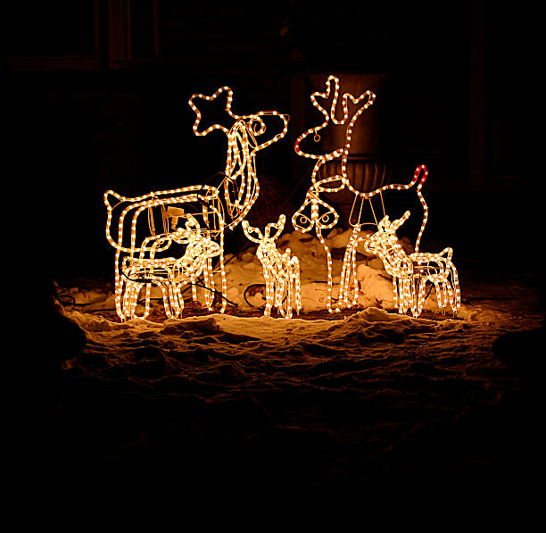 istock Reindeer Christmas decoration 158837316