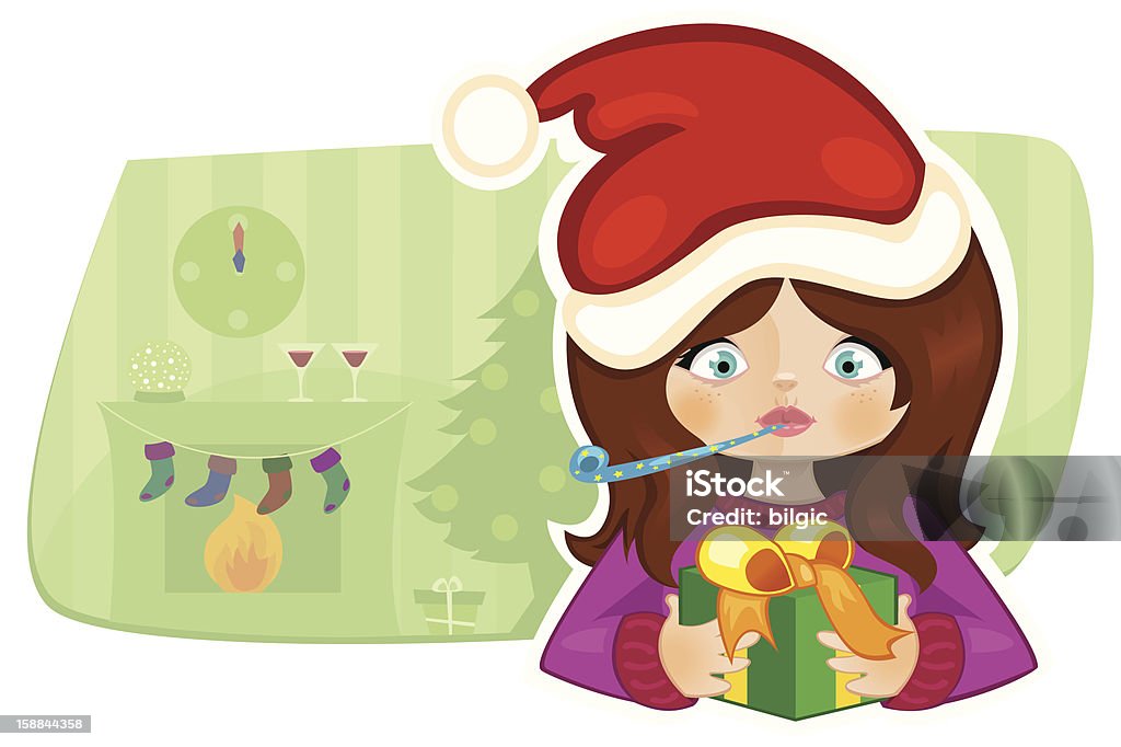 Fête de Noël - clipart vectoriel de 2013 libre de droits