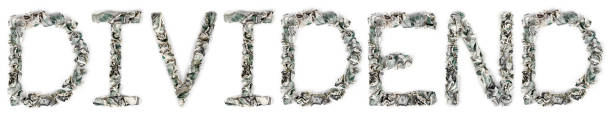 istock Dividend - Crimped 100$ Bills 158844889