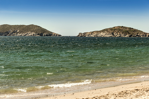 Bay of San Carlos, on the Gulf of California, Sea of Cortes, Guaymas, Sonora State, Mexico.