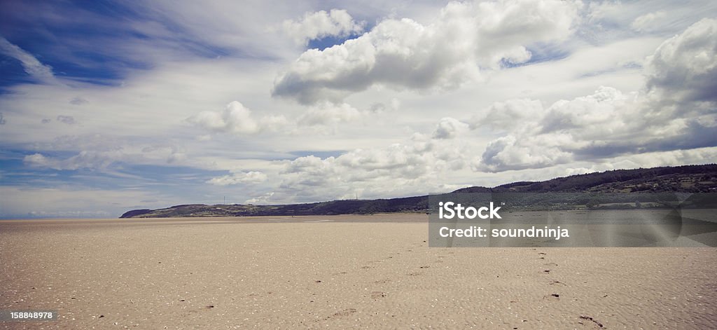 Strand und Sky - Lizenzfrei Anglesey - Wales Stock-Foto