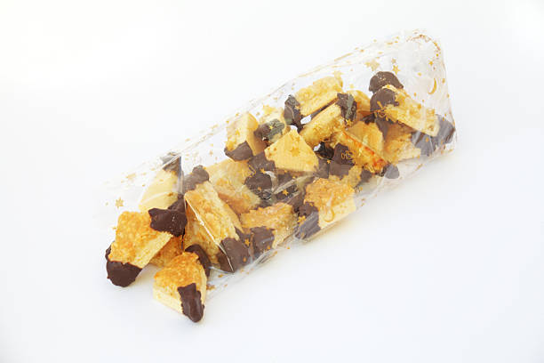 istock Nut pastries in the Christmas  bag 158860858