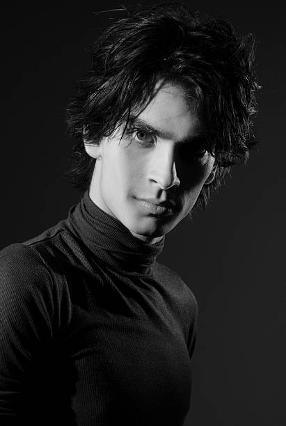 istock dramatic portrait of handsome young man 158863032