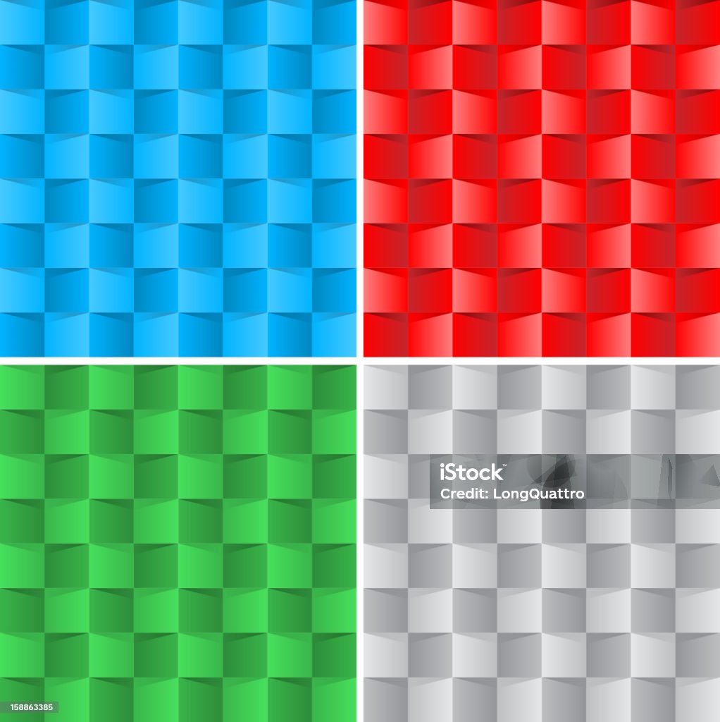 Seamless cuadrados - arte vectorial de Abstracto libre de derechos
