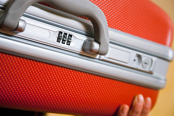 istock Hard-case travel luggage 158874066