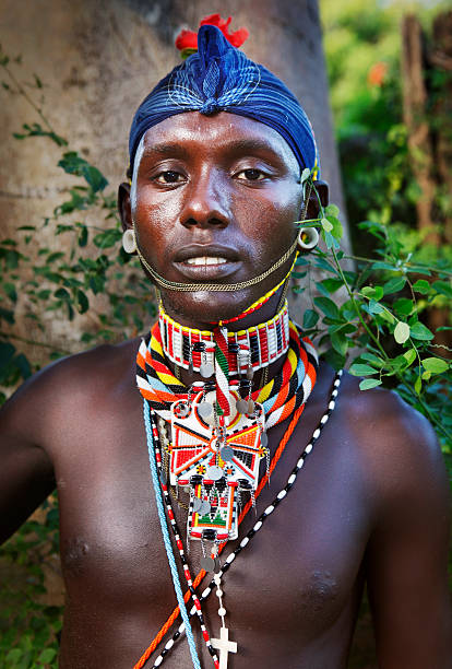 istock Masai man portrait 158875770