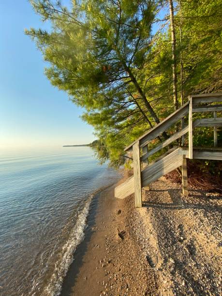 istock Stairs down to the Lake 1588761267