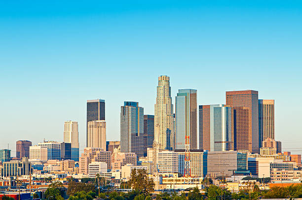 istock Los Angeles Skyline 158876657