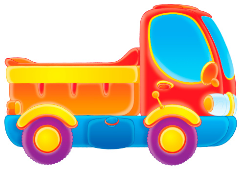 Lorry Cartoon Color Lorry Stock Illustration - Download Image Now - Cartoon, Clip Art ...
