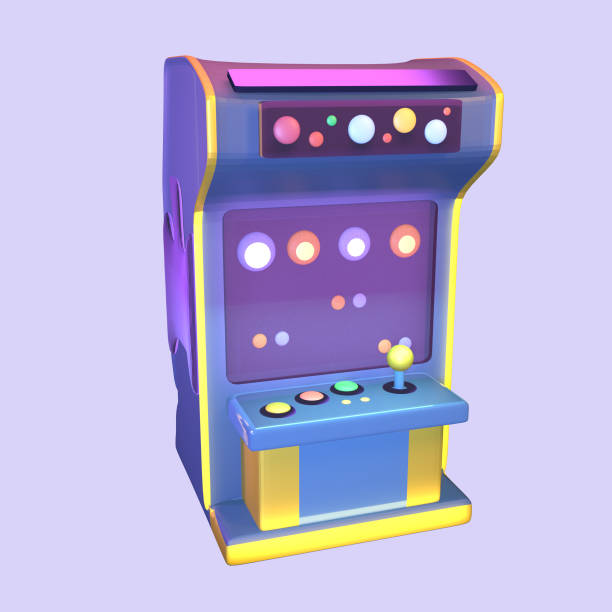 istock 3D icon video games arcade machine rendered isolated on the colored background 1588799849