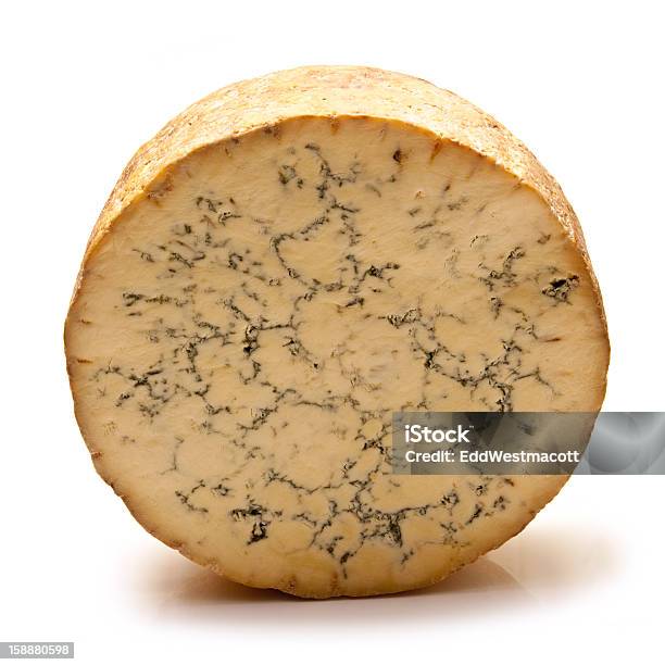Whole Stilton Cheese Stock Photo - Download Image Now - Blue Cheese, Cheese, Cut Out
