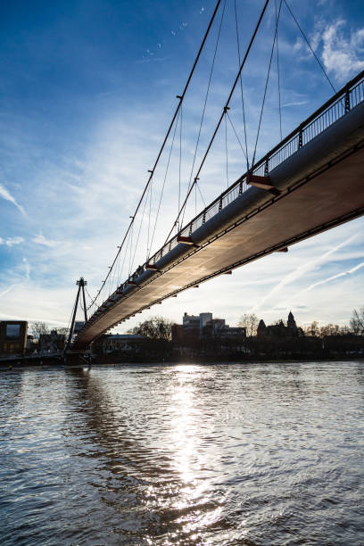 istock Holbine Stek over the Main River in Frankfurt am Main, Germany 1588820030