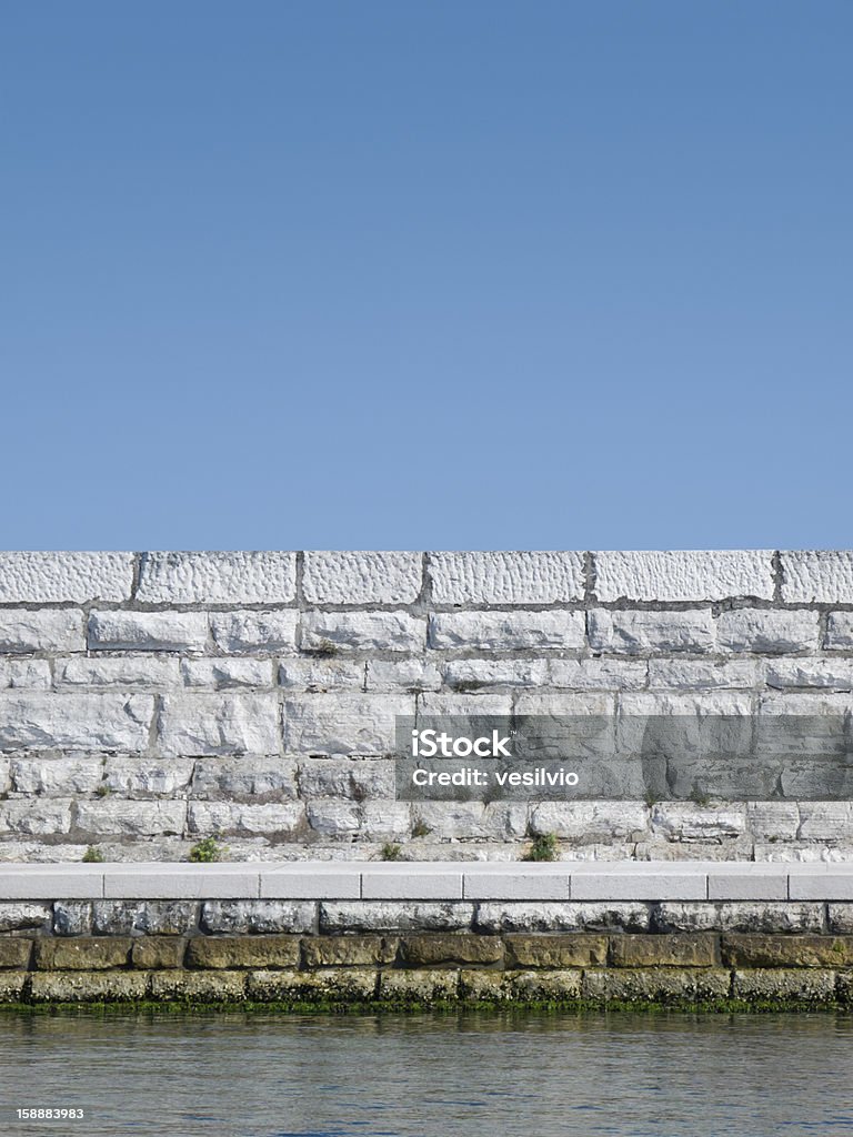 Wasser-barrier - Lizenzfrei Adriatisches Meer Stock-Foto