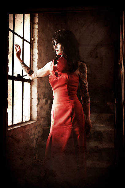 istock Woman in Red 158889514