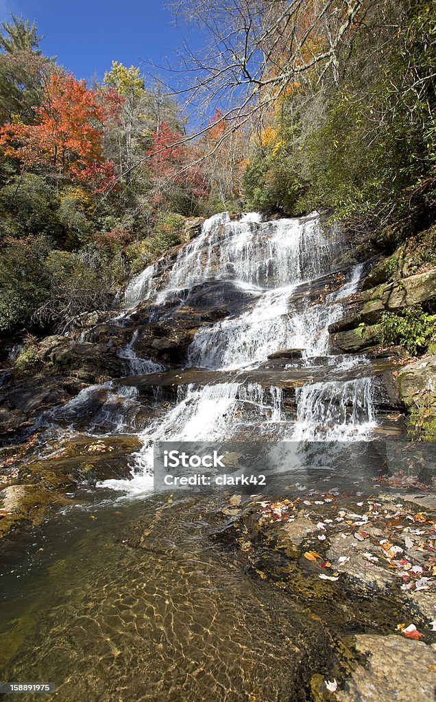 Glen Falls com piscina - Foto de stock de Appalachia royalty-free