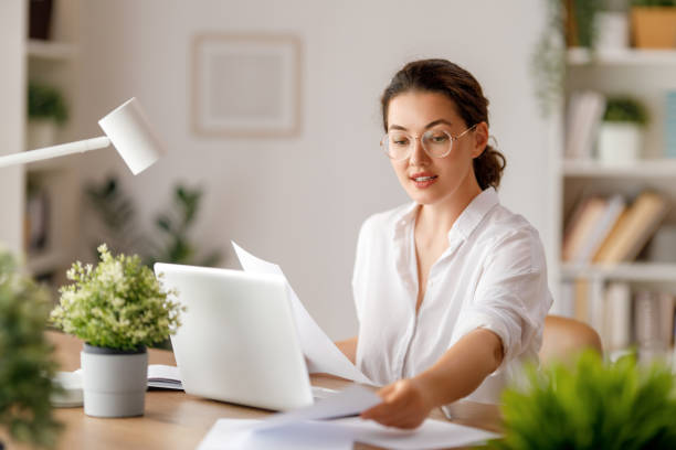 istock woman working in the office 1588942333