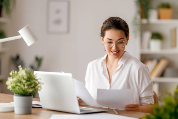 istock woman working in the office 1588943372
