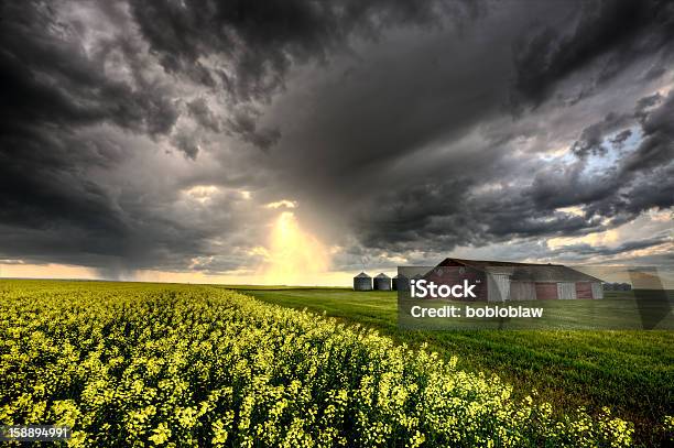 Storm Clouds Saskatchewan Stock Photo - Download Image Now - Beauty In Nature, Cloudscape, Dark