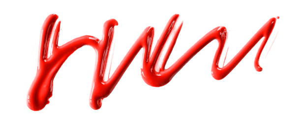 istock red watercolor drop zigzag isolated on white background 1589016538