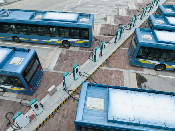 istock Electric Bus Outdoor Charging Station 1589084679