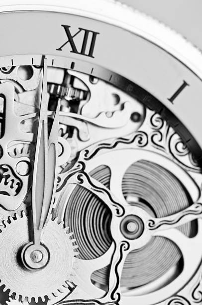 de tempo - watchmaking time watch silver - fotografias e filmes do acervo