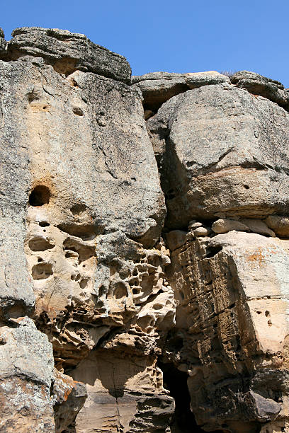 istock Beautiful rock textures from El Calafate, Argentina 158910192