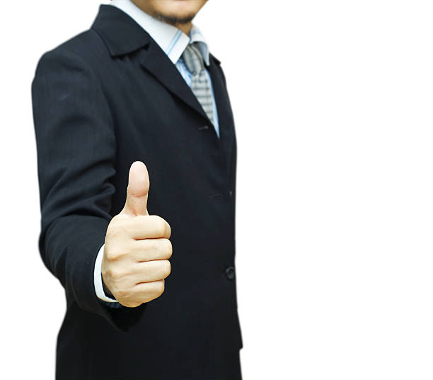 istock Businessman with thumb up 158910575