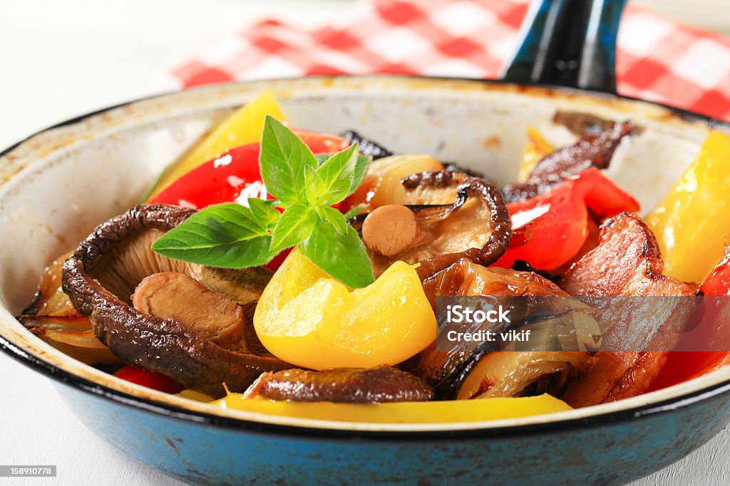 Legumes fritos - Foto de stock de Acompanhamento royalty-free