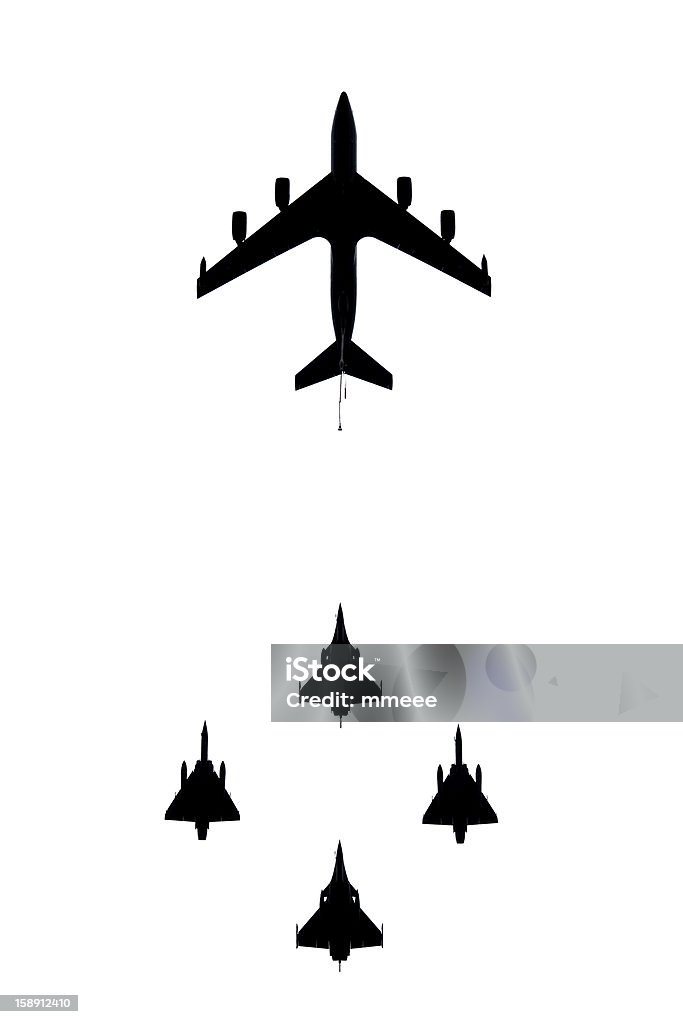 Französisches Militär Flugzeuge im Flug - Lizenzfrei Flugzeug Stock-Foto