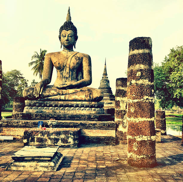 istock The ancient ruins of Sukhothai Thailand 158912834