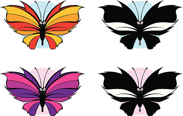illustrazioni stock, clip art, cartoni animati e icone di tendenza di farfalla - papilio zagreus