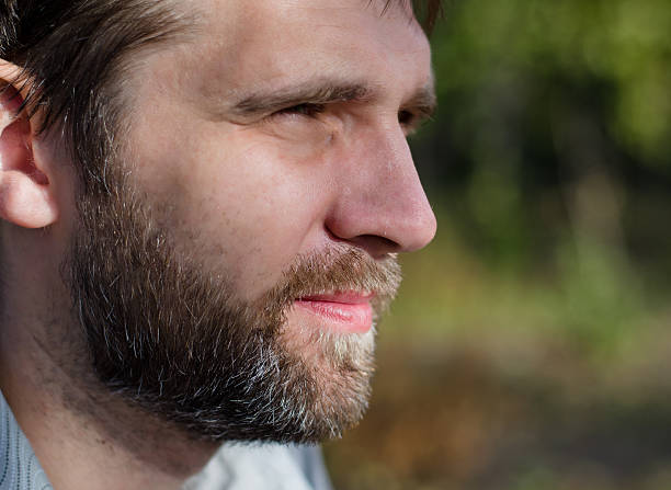 istock Profile of a young man 158913250
