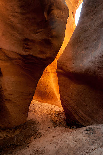 Slot Canyon in the Southwest stock photo