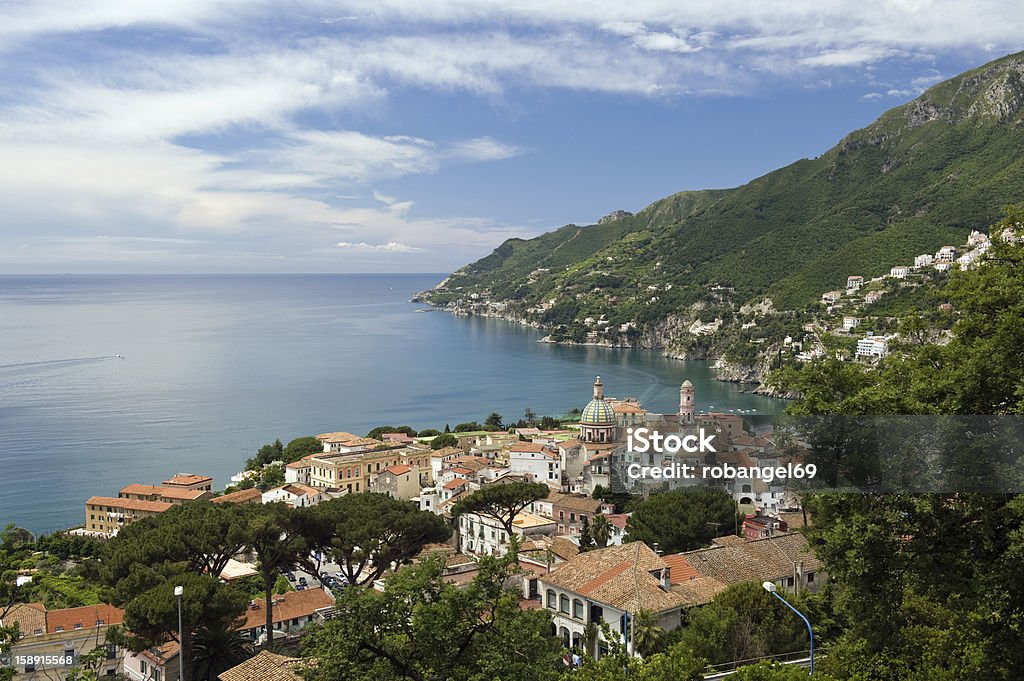 Baia di vietri sul mare - Foto stock royalty-free di Amalfi