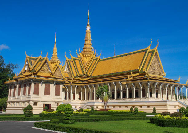 istock Cambodia Royal Palace, Phnom Penh capital 1589175615