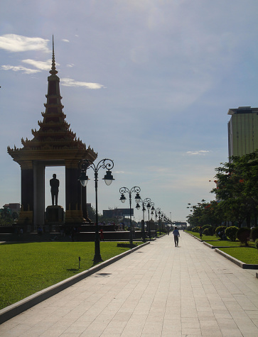 Independence Square, Phnom Penh city