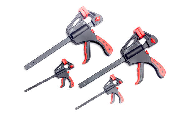 istock The new one-handed bar clamps set 1589176675