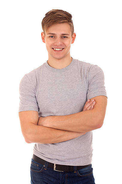 istock Portrait of young man 158918566