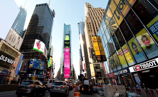Times Square, Midtown Manhattan, NYC, USA.