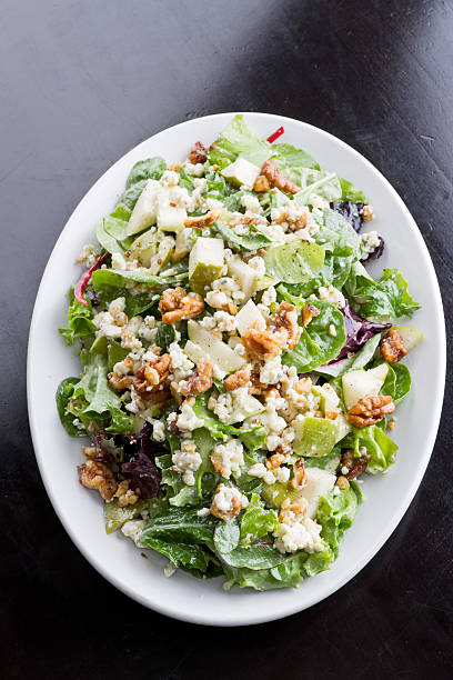 istock Walnut, Cheese and Apple Green Salad 158920737