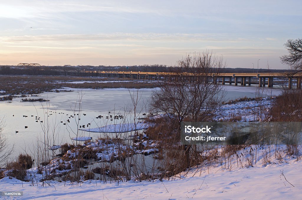 Minnesota River Valley e Highway 77 - Foto de stock de Bloomington - Minnesota royalty-free