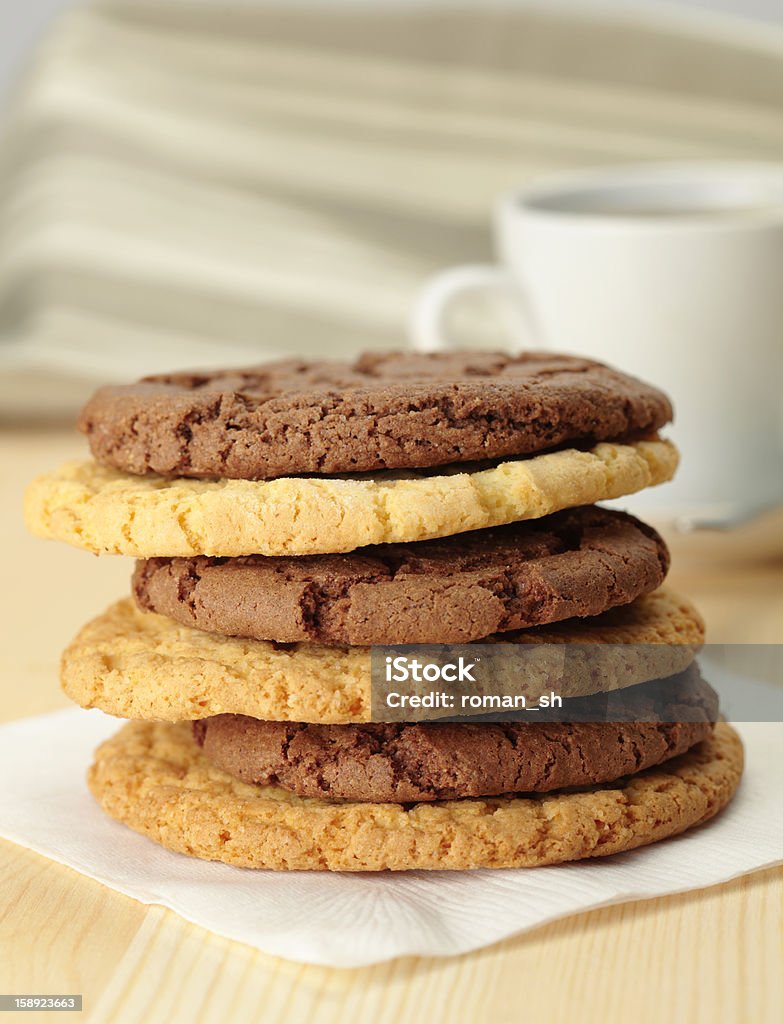 cookies de Aveia - Royalty-free Alimentação Não-saudável Foto de stock